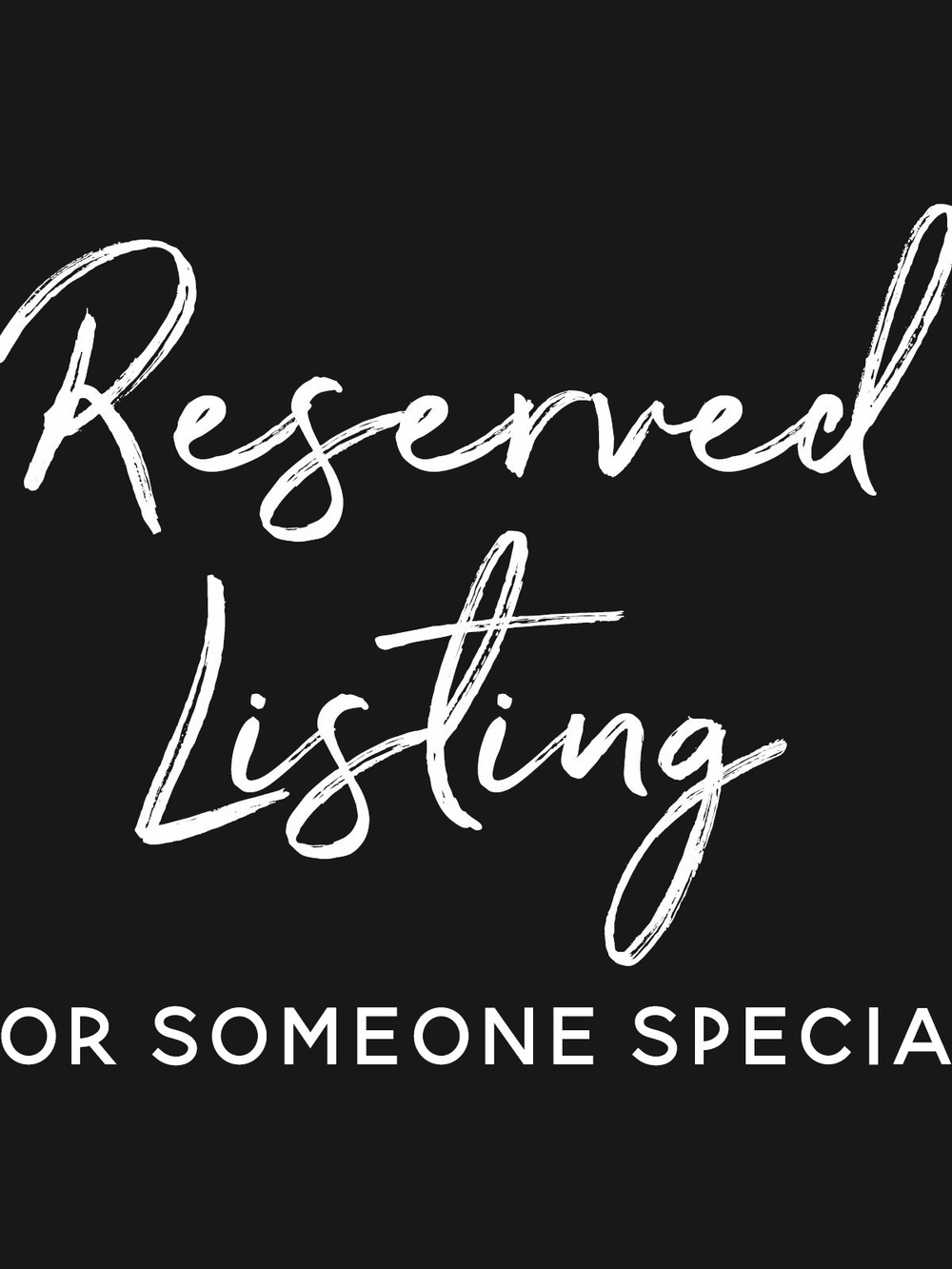 Reserved Listing For Danyue